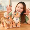 25/30 cm Schöne Gefüllte Tiger Puppe Nette Simulation Mini Tiger Plüsch Spielzeug Kawaii Puppen Weiche Tier Kissen für kinder Mädchen Geschenk