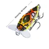 500pcs/الكثير من الحشرات Minnow Baits Fishing Lures Kit Cicada Freshwater Crank Baits 4G 4cm Floating ISCA الطعم البلاستيكي الصلب K1649