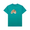 Mens Womens Summer T Shirt Designers T Shirts För Män S Fashion Bear Logo Tshirts Kläder Cottes Kortärmad Tshirt Tees
