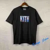 Designer t-shirts pour hommes Kith Diamond T-shirt noir uni à manches courtes Vêtements Marque Col rond Slim Social Spirit Guy Half Man 000015