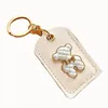 Chaopai access card cover small rectangular creative mini water drop elevator card protection cover door card cover key chain