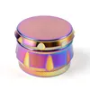 Smoking Accessories Drum Type Herb Grinders 4 Colors Dazzle colour 4 Layers Zinc Alloy Net Weight 250g GR5963 5963IBS