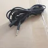 Obruten metall rund o kabel 1,5 m 3m 5 m 3,5 mm manlig stereo extra aux förlängning för mobiltelefon mp3 högtalare surfplatta pc4838585