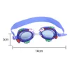 Yüzme Gözleri Çocuk Yüzme Eğitimi Goggle Su geçirmez silikon set çocuklar dalış anti sis UV koruma güneş gözlüğü yüzmek