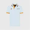 Site oficial do site Daniel Ricciardo Pink T-shirt F￳rmula 1 Camisa McLaren Uniforme de uniforme