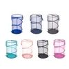 Pop-Up Spiral Laundry Hamper Basket Bag Mesh Collapsible Design Dorm Room Essential Kids Clothes Basket Organizer Home Organization