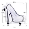 Big Size 3D Chocolate Mold High Heel Shoes Candy Cake Decoration Molds Tools DIY Home Baking Pastry Tools Lady Shoe Mold K064 2102188o