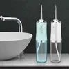 3 lägen Oral Irrigator Portable Dental Water Flossser USB RECHARGEABLE JET FLOSS TOLE PIPT 4 TIP 220ML IPX7 1400RPM 220513