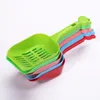 Cat Grooming Plastic Pet Fecal Cleaning Spade Multi Color With Handle Cat Litter Shovel Durable Thicken Pets Supplies SN4609