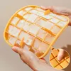 Ice Cube Tray 36 Grids DIY Silicone Mold Kitchen Cream Maker Storage Container Lattice Box Making Mould Artifact 220509
