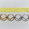 Women Elings Designer Jewelry Gold Hoop Exclistories F Luxurys Trusts Silver Orrings Boucles Size 3cm Box 22062203R2997