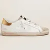 Superstar Mixed Leather Casual Shoes Graffiti Leopard-Print Sneakers Golden Classic Do-old Dirty Shoe Snake Skin Heel Suede Glitter Slide Mid-Top Women Men Size 36-46