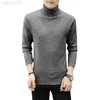 Erkekler Kazak Düz Renkli Buzlu Te Sweatshirt Çok Stiller Uzun Kollu İnce Fit Sıcak Sweaters Çok Renkler L220801