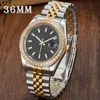 Mens Automatic Mechanical Watches Full Stainless Steel New Style Clasp Swimming Couples Wristwatches Waterproof Luminous Women Watch