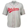 GlaMitNess OU Jersey Hommes Femmes Jeunes Maillots de Baseball Double Couture