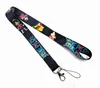 10-pack ett stycke tecknad anime-lanyard Nyckelring Halsrem Nyckel Kamera ID-kort Telefonsnöre Hänge Fest Presenttillbehör Liten grossist