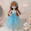 Poppen schattig 12 inch 30 cm beweegbare gewrichten bjd pop zoete grote ogen zacht haar prinses model meisje cadeau speelgoed 220826