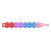 Fidget Toys Bracciale in silicone colorato sensoriale coniglietto pasquale Push Bubble Anti Stress Simpatici animali Aldult And Kids Decompression Toy Sorpresa all'ingrosso Disponibile