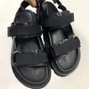 Muffin Sandals Sandals Summer Najnowszy Drukarnia Klamra Klamra Kobiet Buty Designer zdecydowanie zaleca najwyższej jakości skórzany przedni tylny pasek dorywczo sandał