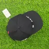 Haftowane czapki piłki softtop Hip Hop Baseball Cap 22ss Summer Casual Caps dla mężczyzn