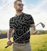 Мужская рубашка-поло Британская мужская рубашка для гольфа с отворотом Высококачественный модный бренд 2022 Повседневная качественная верхняя одежда Весна-летоМужская Мужская мужская