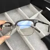 Luxur-Desig Star 69 uomo d'affari Occhiali per sopracciglia Montatura per occhiali Lenti dimostrative per Pr Importato Plan-Metal Glasse53-18-145 per Miopia Reader Prescri set completo Custodia da imballaggio