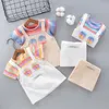 Baby Mädchen Casual Kleid Sommer Mode Infant es Baumwolle kinder Kleidung Kinder Kinder Kleidung 220714