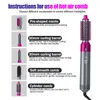 Wielofunkcyjne Curling Irons Elektryczna suszarka do włosów 5 w 1 Auto Curl Hairs Comber Neative Jon Styl -Styl -STYLIS