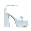 Sandals Doris Fanny Arrival Roma Platform Women Casual Peep Toe Wooden Thick High Heels Fashion Ladies ShoesSandals