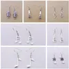 Dangle Chandelier Fashion Handmade Earrings Personality Creative Gift Note Teacher Studentdangle Odet22를위한 펜던트 펜던트