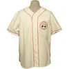 Glamit Jimmy Dugan #43 Baseball Jerseys Movie Rockford Peaches Tom Hanks 1943 Home Baseball Jersey