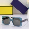 Lunettes de soleil pour femmes et hommes Summer 0422 Style Anti-Ultraviolet Retro Plate Full Frame Lunettes Random Box