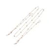 Eenvoudige engelenvleugels bril bril ketting voor vrouwen retro metalen zonnebril lanyards brillen