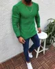 Suéteres masculinos suéter de pulôver homens 2022 Casual Slim Fit Knit