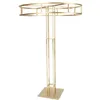 new style wedding decoration centerpieces table center piece gold metal flower stand for event used imake108