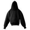 Doppelschichtige Saison 6 Hoodie Männer Frauen Hohe Qualität Solide Hoodie Plus Samt Fleece Mit Kapuze Ye Sweatshirts T220721