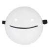 Cartoon Smile Dreams Maskers Anime White Helmet Cosplay Halloween Party Accessoires Costume 220715