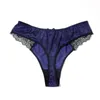 Parifairy Sexy thongs for women large size lace string 4XL 5XL plus female floral print brief low waist elastic panties 220425