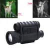 WG650 Night Jacht Digital Scope Infrarood 6x50 Nacht Visie Monoculaire optiek 200m Bereik NV Telescoop Afbeelding en video