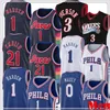 1 Jame Man Harden Jersey Joel 21 Embiid Allen 3 Iverson Basketball Jerseys Tyrese 0 Maxey 77