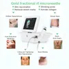 Fractional RF Radio Frequentie Micro Naald Face Device 300W Golden Microneedling voor Home