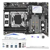 اللوحات الأم E8I Motherboard Kit LGA2011-3 E5 2680 V4 Processor 2 16GB 32GB REG MEMIMENT 256GB M.2 SSD GTX1060 3GB CARD CARD CPU FANMOTHE