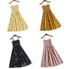 45 Color Summer Strapless Pleated Women Chiffon Dresses Female High Waist Spaghetti Strap Mini Dress Mujer Vestidos Drop 220418