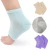 Chaussettes bonneterie coton Polyester talon Protection chaussette humidité fissurée 17cm manche hydratant douleur coussin unisexe cheville