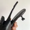 Дизайнерские сандалии Lucky slingback сандалии на каблуках модные высокие каблуки летние повседневные женские туфли на шпильке женская обувь панельные кожаные туфли роскошная классика