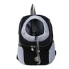 Pet Dog carriers Cat Puppy Backpack Bag Portable Travel Front Mesh Outdoor Randonnée Head Out Double Shoulder Sports Sling 3 Tailles 220510