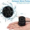 Hygger Quiet DC 12V Wave Maker Seawater Saltwater Marine Coral Reef Nano mini Aquarium Fish Tank Wavemaker Flow Pump not Jebao Y20282g