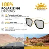 Лучшие солнцезащитные очки Tony Stark Square Pochromic Polarized Men Glasses Stiempunk Eyewear езды Zonnebril Heren 220518