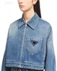 PRA Fashion Women S Jacket Denim Buttons Lettre Spring and Automn Style avec taille Slim Corset Robe Design Brand Jacketstop