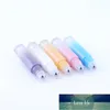 120PCS 10ml Pink Color Thick Glass Roll On Essential Oil Empty Perfume Bottle Roller Ball Bottle For Travel 5 Colors